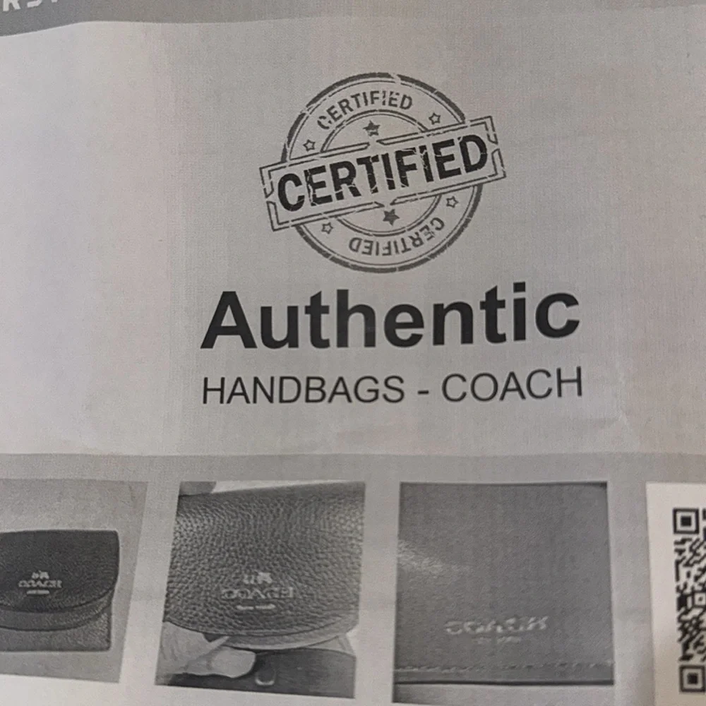 Coach Black, Green, and Blue Wallet - Picture 7 of 8